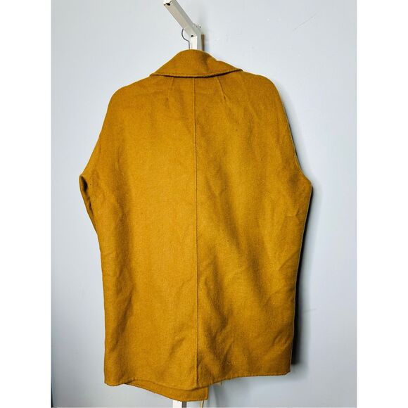Zara Wool Felt Texture Coat Oversized small - Picture 7 of 7